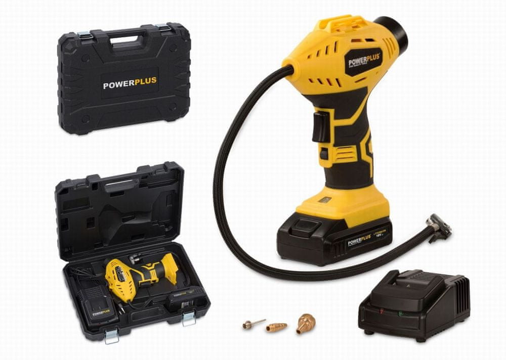 AKU kompresor Powerplus POWX1700 18V LI-ION